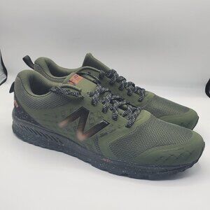 Men's Fresh Foam Sneakers Green Black Size 13